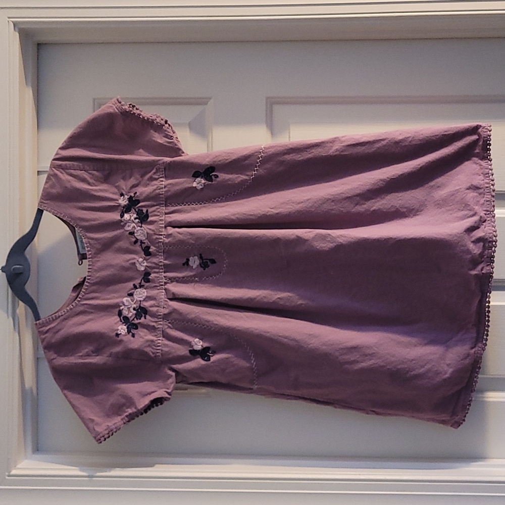 Garnet hill mauve dress